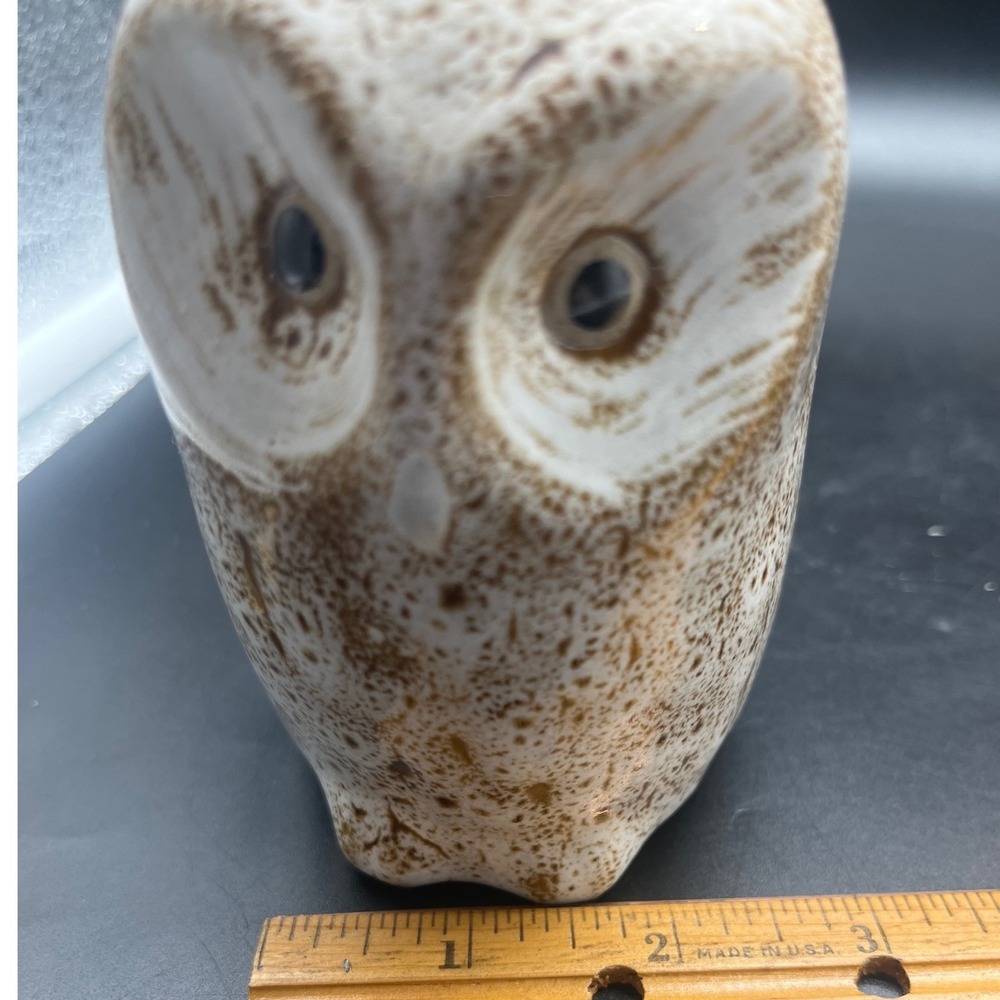 Pigeon Forge Pottery Signed D. Ferguson Owl Collectible Douglas Ferguson vintage - Picture 8 of 8